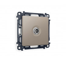 Комплект механизма TV розетки оконечной 50-870 MHz 1dB Ambrella Volt Alfa MA373010