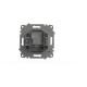 Розетка для TV с экраном (проходная) ELBI Zena Vega 609-012500-272
