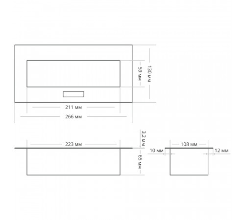 Блок розеток MX-226 Mebax 00-00001186 Блок розеток MX-226 Mebax 00-00001186