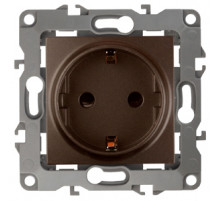 Розетка 2P+E Schuko Эра 12-2001-13 Б0019308