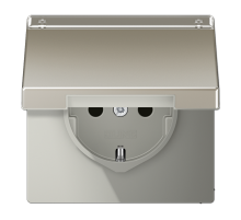 Розетка штепсельная Schuko Jung ES1520NAKL