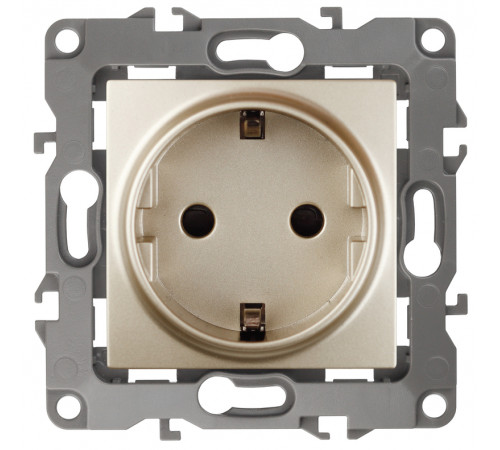 Розетка ЭРА 12 2P E Schuko со шторками 16A 250V 12-2102-04 Б0014690 Розетка ЭРА 12 2P E Schuko со шторками 16A 250V 12-2102-04 Б0014690
