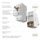 Устройство защитного отключения 1P+N 40 A 30 mА АС 6 kА Werkel W912P406 4690389193101 a062443
