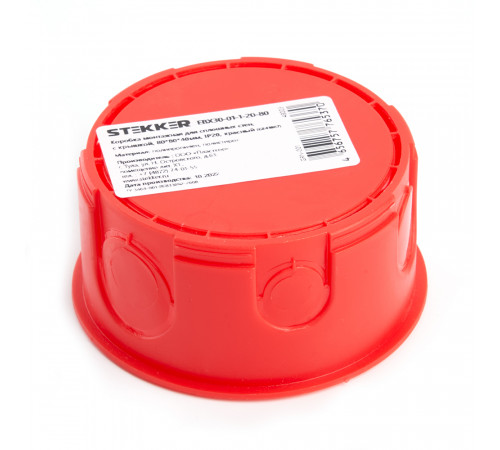 Коробка монтажная Stekker EBX30-01-1-20-80 49003 Коробка монтажная Stekker EBX30-01-1-20-80 49003