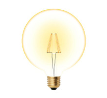 Лампа светодиодная филаментная (UL-00002358) Uniel E27 8W 2250K прозрачная LED-G125-8W/GOLDEN/E27 GLV21GO