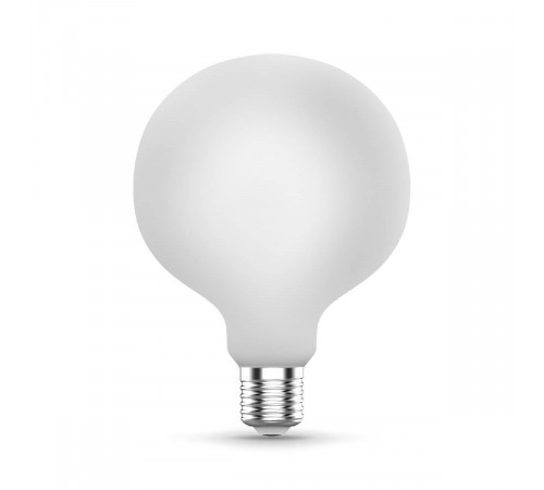 Лампа светодиодная филаментная диммируемая Gauss E27 10W 4100К матовая 187202210-D