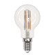 Лампа светодиодная филаментная (UL-00005906) Uniel E14 13W 4000K прозрачная LED-G45-13W/4000K/E14/CL PLS02WH