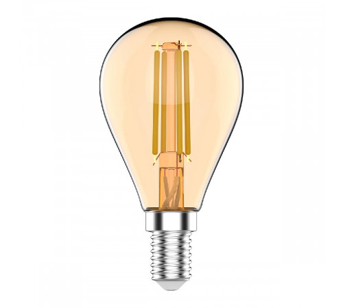 Светодиодная филаментная лампа Gauss Basic Filament E14 3,8W 2400K 1057154 Светодиодная филаментная лампа Gauss Basic Filament E14 3,8W 2400K 1057154