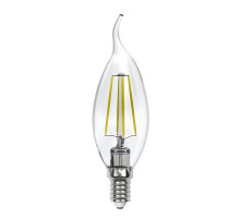 Лампа светодиодная филаментная (UL-00005904) Uniel E14 13W 4000K прозрачная LED-CW35-13W/4000K/E14/CL PLS02WH