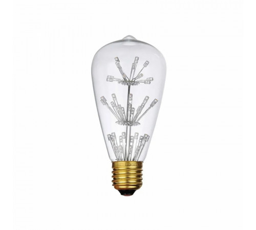Лампа светодиодная филаментная Loft IT E27 3W прозрачная ST64-47LED