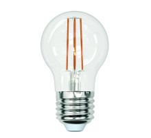 Лампа светодиодная филаментная (UL-00005907) Uniel E27 13W 3000K прозрачная LED-G45-13W/3000K/E27/CL PLS02WH