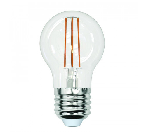 Лампа светодиодная филаментная (UL-00005907) Uniel E27 13W 3000K прозрачная LED-G45-13W/3000K/E27/CL PLS02WH Лампа светодиодная филаментная (UL-00005907) Uniel E27 13W 3000K прозрачная LED-G45-13W/3000K/E27/CL PLS02WH