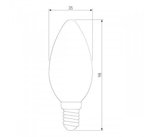Лампа светодиодная филаментная Elektrostandard BLE1426 E14 9W 4200K прозрачная 4690389151255 Лампа светодиодная филаментная Elektrostandard BLE1426 E14 9W 4200K прозрачная 4690389151255