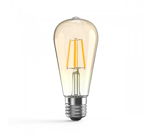 Светодиодная филаментная лампа Gauss Filament E27 6W 2400K 102802006-D Светодиодная филаментная лампа Gauss Filament E27 6W 2400K 102802006-D