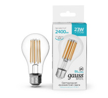 Светодиодная филаментная лампа Gauss Basic Filament E27 23W 4100K 40712232