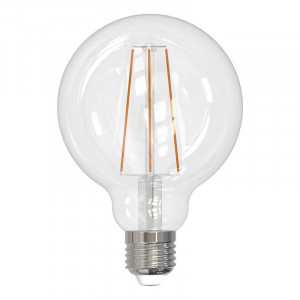 Лампа светодиодная филаментная (UL-00004865) Uniel E27 15W 4000K прозрачная LED-G95-15W/4000K/E27/CL PLS02WH
