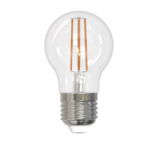 Лампа светодиодная филаментная (UL-00005179) Uniel E27 11W 4000K прозрачная LED-G45-11W/4000K/E27/CL PLS02WH