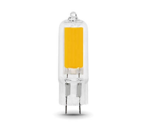 Лампа светодиодная Gauss G4 4.5W 4100K прозрачная 107807204