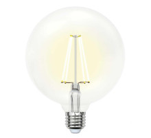 Лампа светодиодная филаментная (UL-00004860) Uniel E27 15W 3000K прозрачная LED-G125-15W/3000K/E27/CL PLS02WH