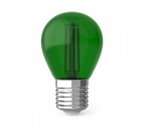 Светодиодная филаментная лампа Gauss Basic Filament E27 4W green 10512042-G Светодиодная филаментная лампа Gauss Basic Filament E27 4W green 10512042-G