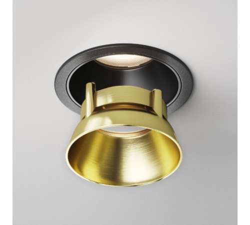 Декоративная рамка-отражатель Maytoni Downlight Ring12-15W-RD-BS Декоративная рамка-отражатель Maytoni Downlight Ring12-15W-RD-BS