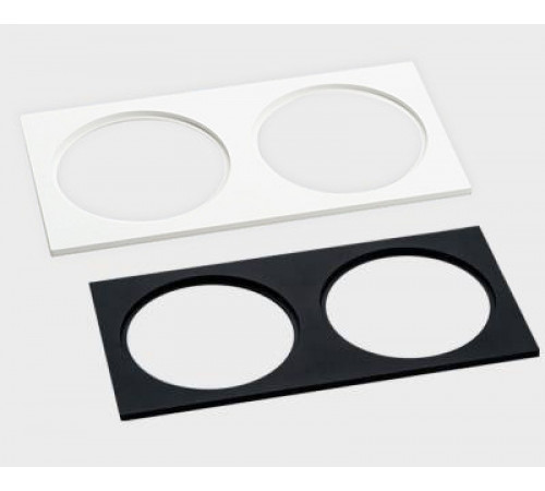 Двойная рамка Italline IT08-8038 black