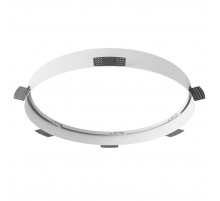 Рамка для встраиваемого светильника Maytoni Downlight DLA032-TRS90-W