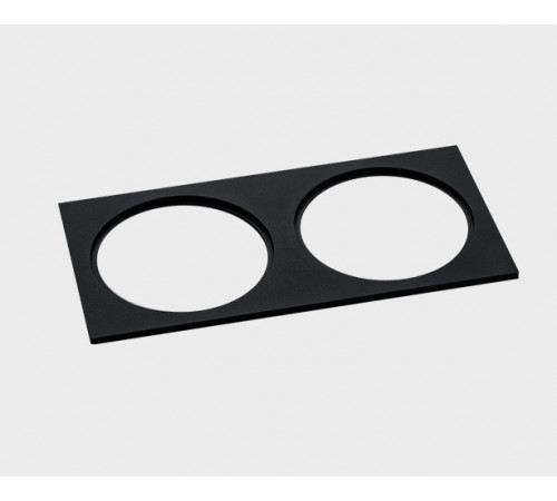 Двойная рамка Italline IT08-8038 black