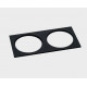 Двойная рамка Italline IT08-8038 black