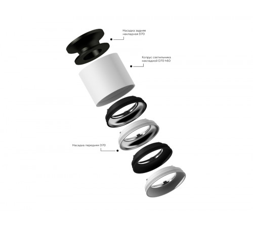 Насадка передняя Ambrella Light DIY Spot N7020 Насадка передняя Ambrella Light DIY Spot N7020