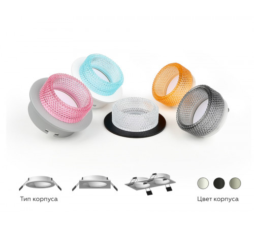 Насадка передняя Ambrella Light DIY Spot N6150