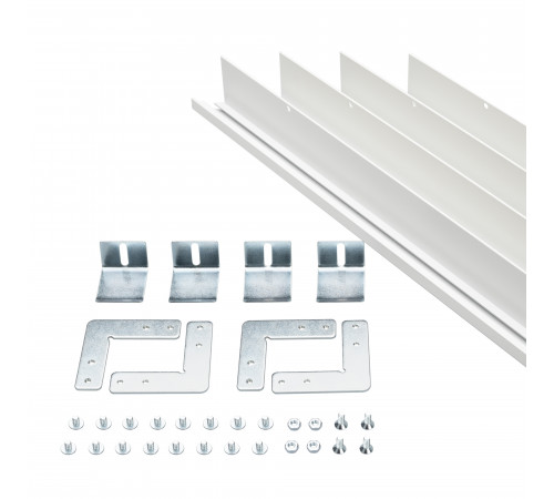 Рамка для встраиваемой установки панелей Arlight BX3060 White 027832 Рамка для встраиваемой установки панелей Arlight BX3060 White 027832