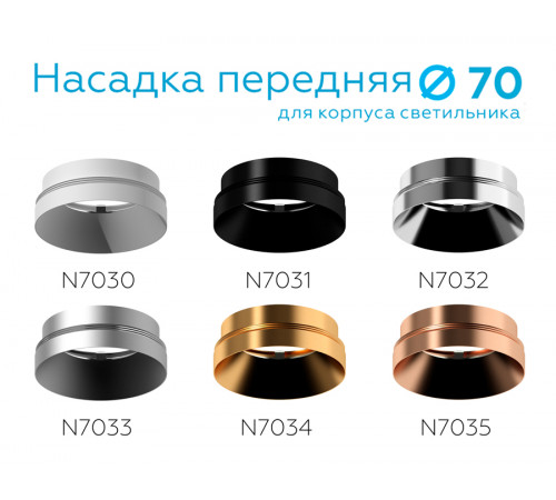 Насадка передняя Ambrella Light DIY Spot N7033 Насадка передняя Ambrella Light DIY Spot N7033