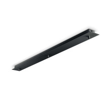 Основание для светильника Ideal lux ROSONE LINEARE 3 LUCI NERO 123301