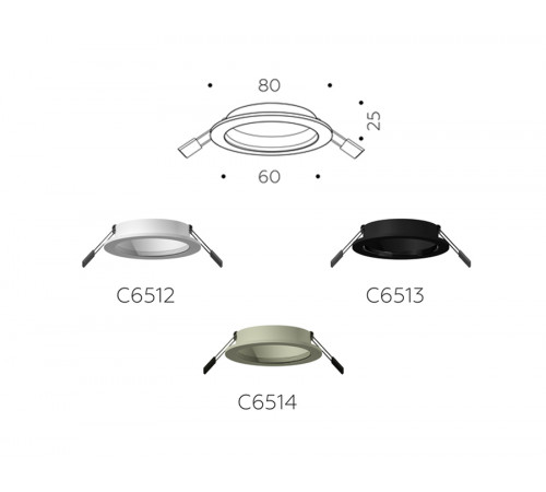 Корпус светильника Ambrella Light DIY Spot C6513 Корпус светильника Ambrella Light DIY Spot C6513