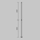 Столб для паркового светильника Maytoni Pillar O473P-GF