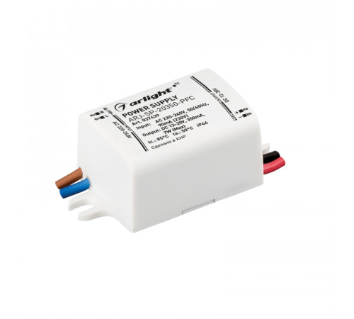 Блок питания Arlight ARJ-SP-20350-PFC (7W, 12-20V, 350mA) 037439