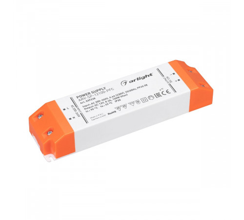 Блок питания Arlight ARV-SP-12100-PFC (12V, 8.3A, 100W) 039238