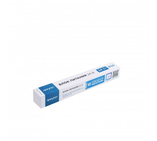 Блок питания Apeyron 24В (СТ) 24Вт импульсный IP20 170-264В 1А 03-96