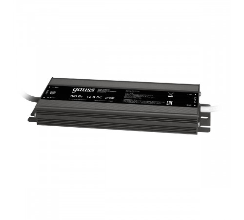 Блок питания Gauss 12V 100W IP66 10A 202023100 Блок питания Gauss 12V 100W IP66 10A 202023100