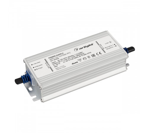 Блок питания Arlight ARPJ-LG-1431050-PFC (100W, 71-143V, 0.5-1.05A, IP67) 043262 Блок питания Arlight ARPJ-LG-1431050-PFC (100W, 71-143V, 0.5-1.05A, IP67) 043262