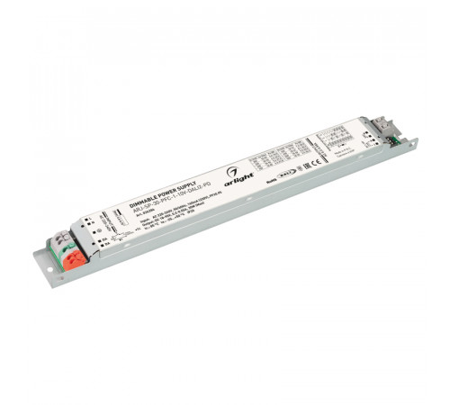 Блок питания Arlight ARJ-SP-30-PFC-1-10V-DALI2-PD (30W, 18-90V, 0.2-0.55A) 036286 Блок питания Arlight ARJ-SP-30-PFC-1-10V-DALI2-PD (30W, 18-90V, 0.2-0.55A) 036286