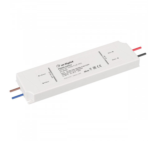 Блок питания Arlight ARPV-SP-24060-FLAT-PFC (24V, 2.5A, 60W) 047532 Блок питания Arlight ARPV-SP-24060-FLAT-PFC (24V, 2.5A, 60W) 047532