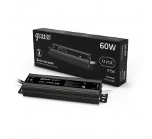 Блок питания Gauss 12V 60W IP66 8A 202023060