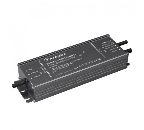Блок питания Arlight ARPV-LG24250-PFC-0-10V-CV-CC 24V 250W IP67 10.4A 036936 Блок питания Arlight ARPV-LG24250-PFC-0-10V-CV-CC 24V 250W IP67 10.4A 036936