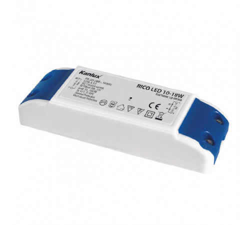 Блок питания Kanlux Rico Led 10-18W 7302 Блок питания Kanlux Rico Led 10-18W 7302