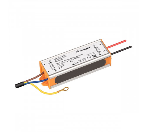 Блок питания Arlight ARPJ-SN-40500 (20W, 21-40V, 500mA, IP65) 045402 Блок питания Arlight ARPJ-SN-40500 (20W, 21-40V, 500mA, IP65) 045402