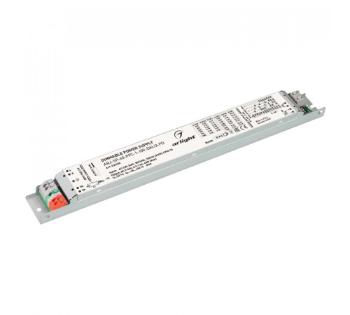 Блок питания Arlight ARJ-SP-60-PFC-1-10V-DALI2-PD (60W, 9-58V, 0.7-1.4A) 036285 Блок питания Arlight ARJ-SP-60-PFC-1-10V-DALI2-PD (60W, 9-58V, 0.7-1.4A) 036285