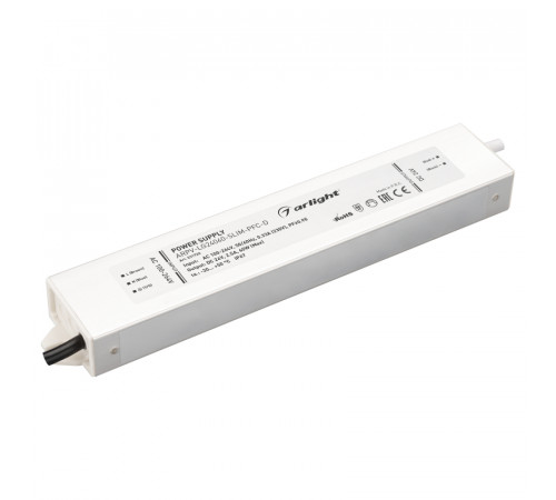 Блок питания Arlight ARPV-LG24060-Slim-PFC-D (24V, 2.5A, 60W) 031720 Блок питания Arlight ARPV-LG24060-Slim-PFC-D (24V, 2.5A, 60W) 031720