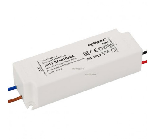 Блок питания Arlight ARPJ-KE401050A (42W, 1050mA, PFC) 021901 Блок питания Arlight ARPJ-KE401050A (42W, 1050mA, PFC) 021901